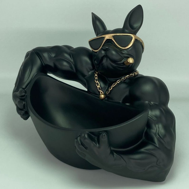 Votanila Bulldog Storage Sculpture
