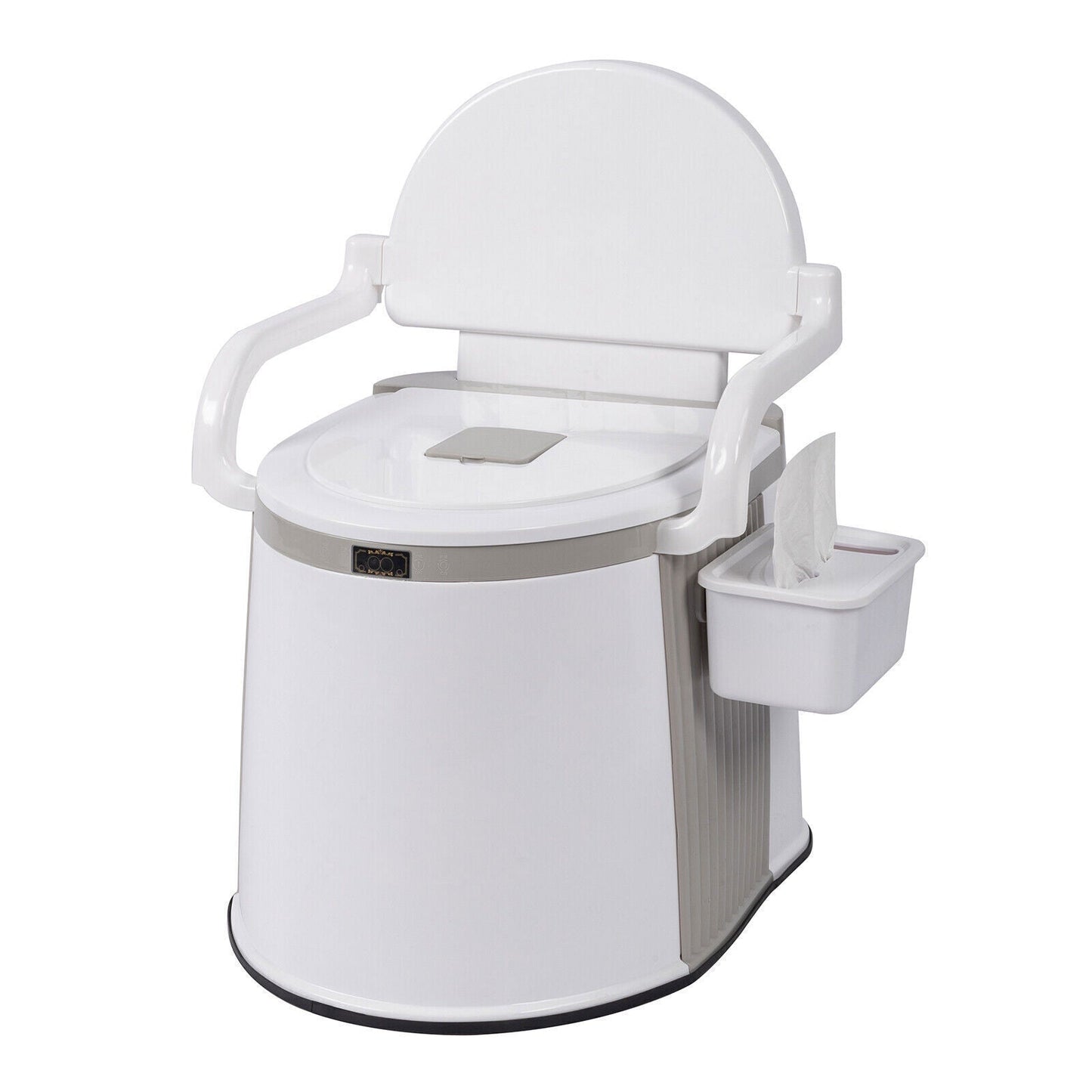 Votanila Portable Camping Toilet for Adults – Freestanding Travel Potty with Handrails