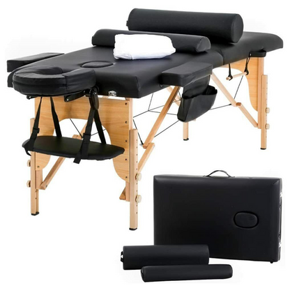 Votanila Professional Heavy-Duty Massage Bed – Foldable Portable Table Set for Spa, Beauty & Therapy