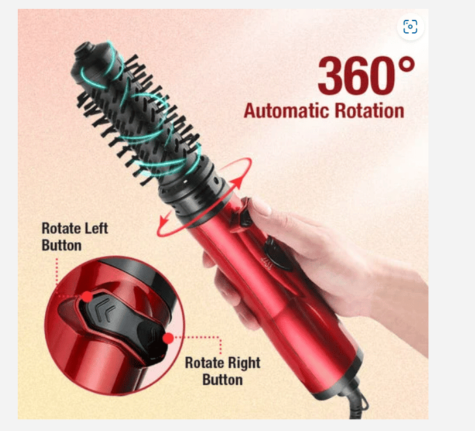 Votanila StyleMaster | 3-in-1 Rotating Hot Air-Hair Styler and Dryer
