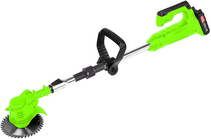 Votanila Powerful Electric Battery Operated Cordless Weed Eater / Grass Trimmer