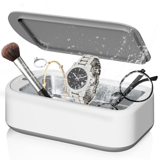 Votanila Ultrasonic Jewelry Cleaner – Portable Sonic Cleaning Machine for Rings, Glasses & Watches
