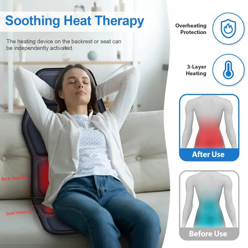 Votanila Full Back Massager With Heat