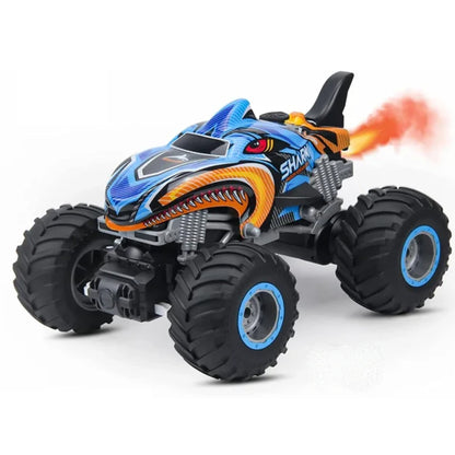 Votanila RC 4x4 Off-Road Monster Truck – Remote Control Rock Crawler Drift Car (Shark Digger Design)