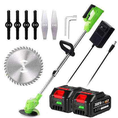 Votanila Cordless Grass Strimmer – Battery Powered Garden Trimmer with Steel Blades