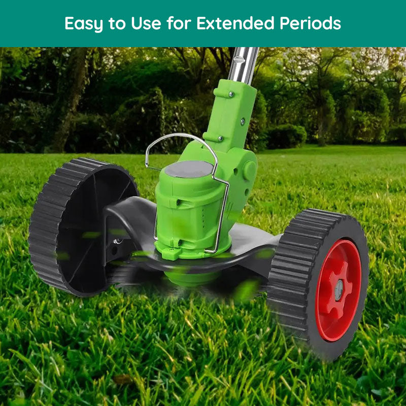 Votanila Cordless Grass Strimmer – Battery Powered Garden Trimmer with Steel Blades