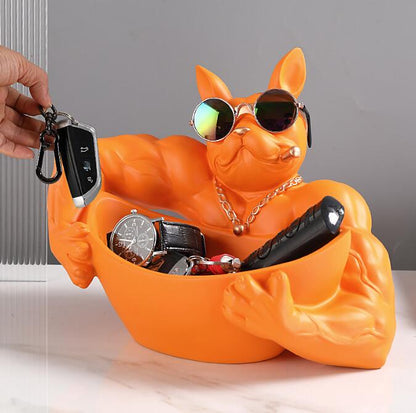 Votanila Bulldog Storage Sculpture