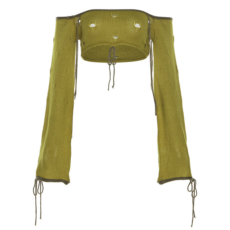 Votanila Solid Color Slim Top For Women