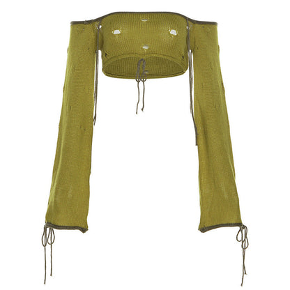 Votanila Solid Color Slim Top For Women