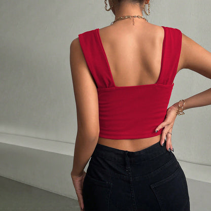Votanila Spaghetti-strap Camisole Top Women