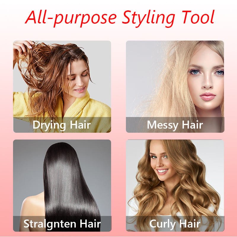 Votanila StyleMaster | 3-in-1 Rotating Hot Air-Hair Styler and Dryer