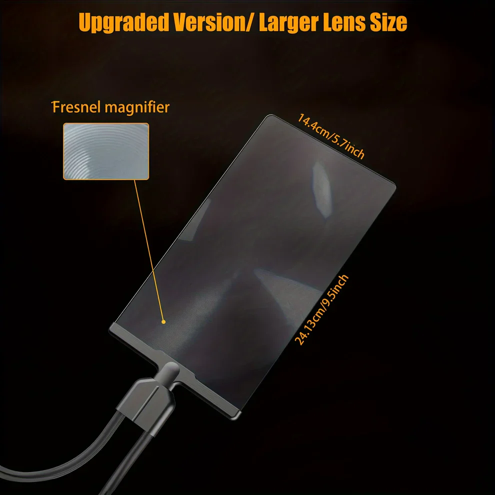 Votanila Hands Free Magnifying Glass with Flexible Neck for Easy Reading