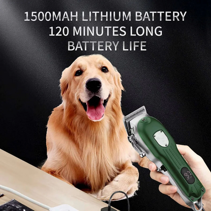 Votanila Professional Dog Hair Clipper All Metal Rechargeable