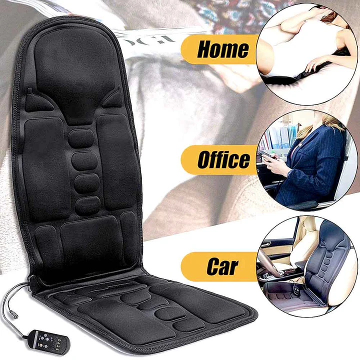 Votanila 8 Mode Massage Chair Pad With Heated Back Neck Cushion