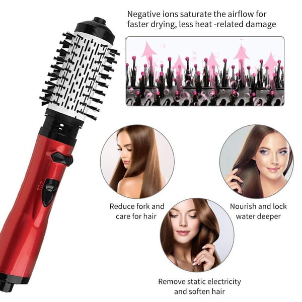 Votanila StyleMaster | 3-in-1 Rotating Hot Air-Hair Styler and Dryer
