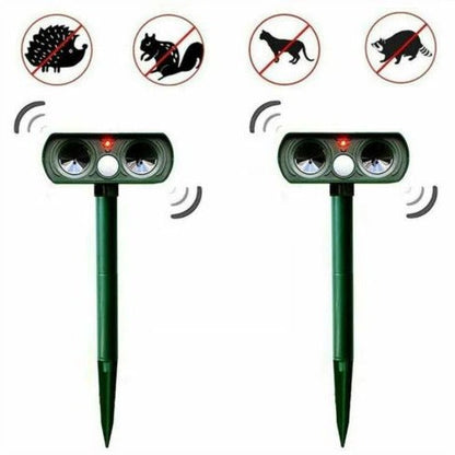 Votanila Infrared Motion Activated Solar Animal Repeller for Garden Protection
