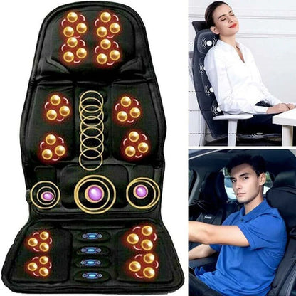 Votanila 8 Mode Massage Chair Pad With Heated Back Neck Cushion