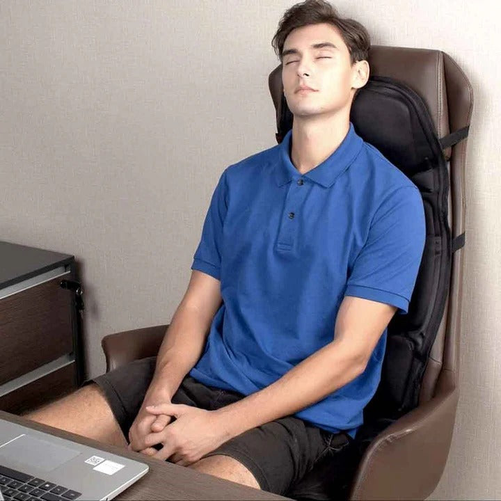 Votanila 8 Mode Massage Chair Pad With Heated Back Neck Cushion