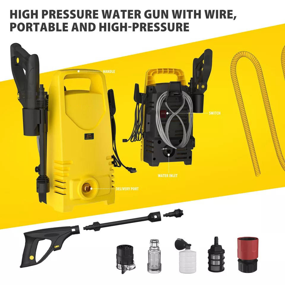 Votanila Powerful Electric Pressure Washer 5000 PSI