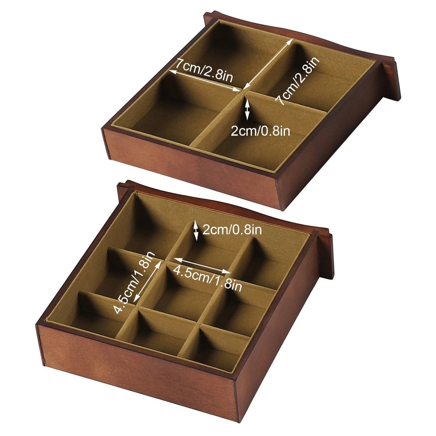 Votanila Jewelry Box Organizer with Mirror 5 Layer Large 4 Drawers
