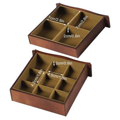 Votanila Jewelry Box Organizer with Mirror 5 Layer Large 4 Drawers