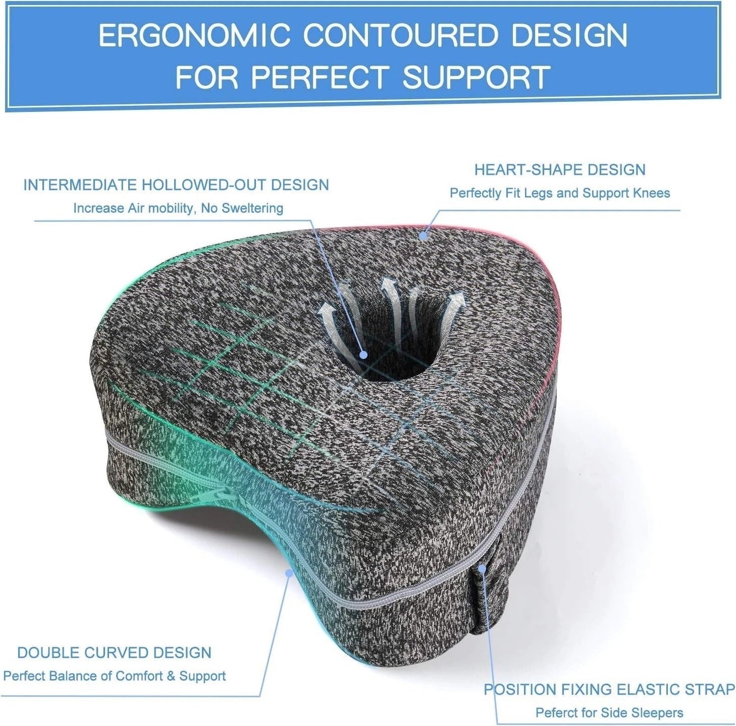 Votanila Orthopedic Knee Pillow for Sleeping