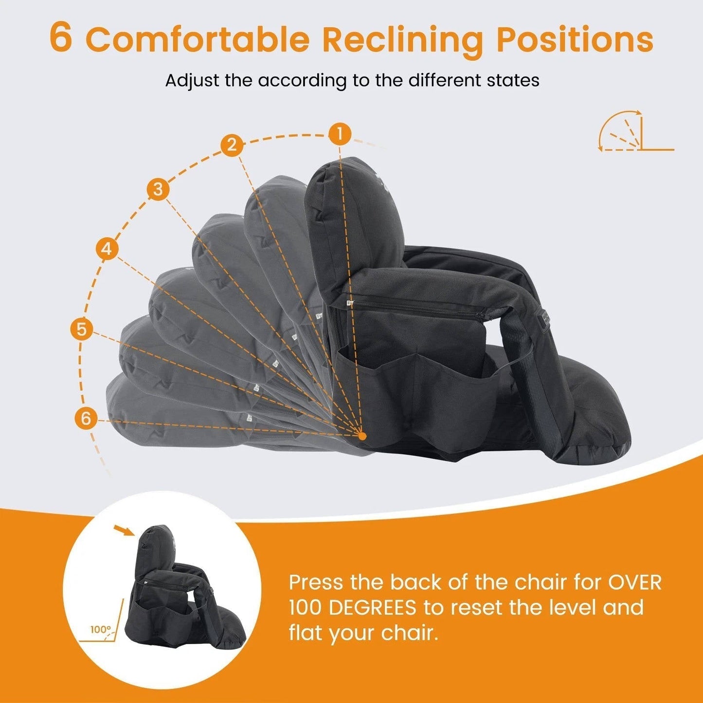 Votanila Heated Stadium Seat with Back Support