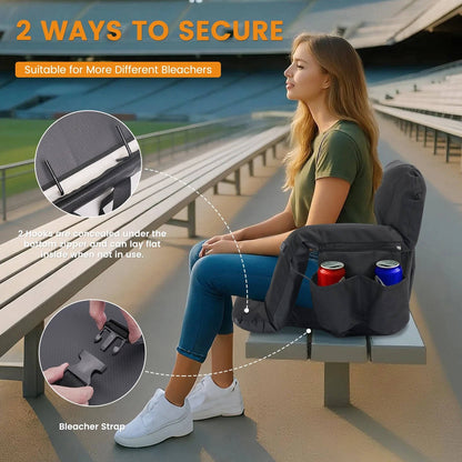 Votanila Heated Stadium Seat with Back Support
