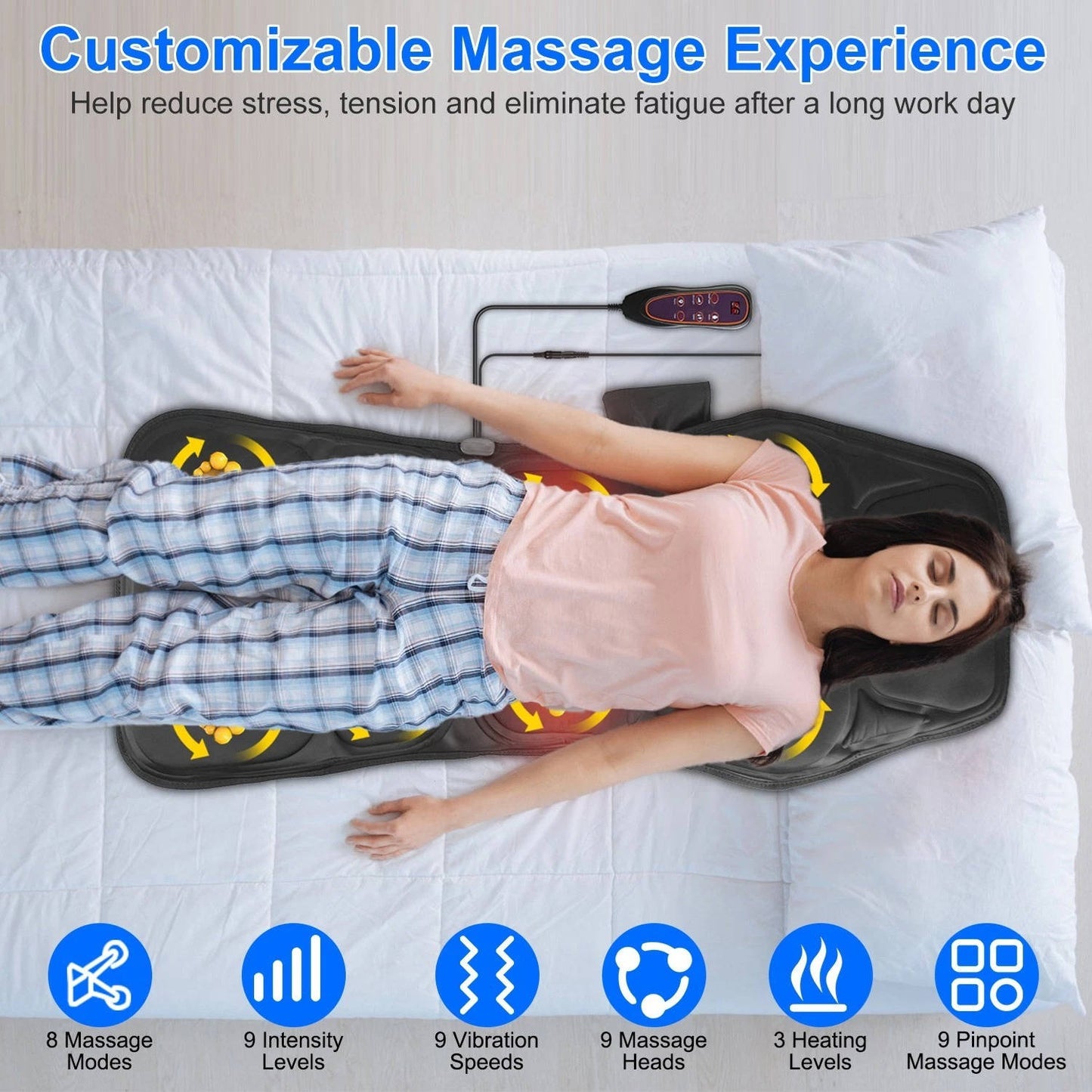 Votanila Full Body Massager With Heat And Vibration