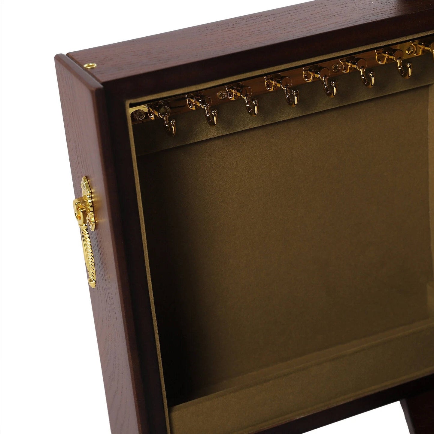 Votanila Jewelry Box Organizer with Mirror 5 Layer Large 4 Drawers