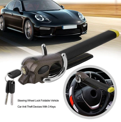 Votanila Powerful Car Steering Wheel Lock Bar