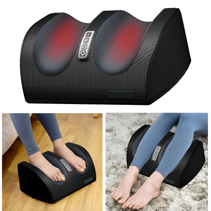 Votanila Foot and Calf Massager with Heat – Shiatsu Kneading Roller for Circulation & Pain Relief