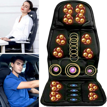 Votanila Premium Heated Massage Chair – Back & Neck Cushion with Full-Body Support