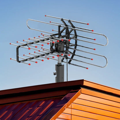 Votanila Outdoor Long Range 500+ Mile TV Antenna With UHF/VHF/FM Radio