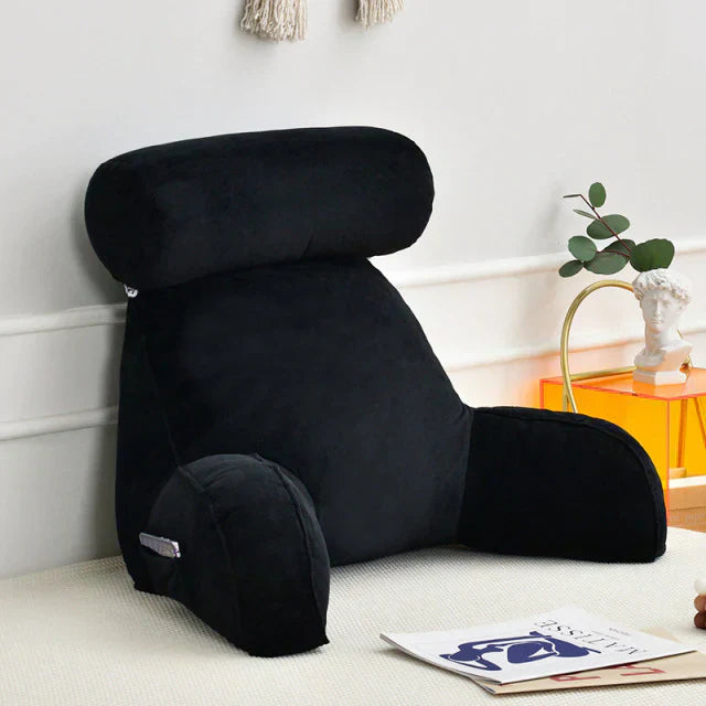 Votanila Reading Pillow with Arms – Backrest Support Cushion for Bed & Couch