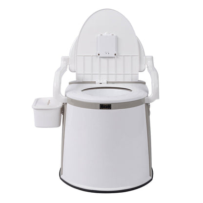 Votanila Portable Camping Toilet for Adults – Freestanding Travel Potty with Handrails