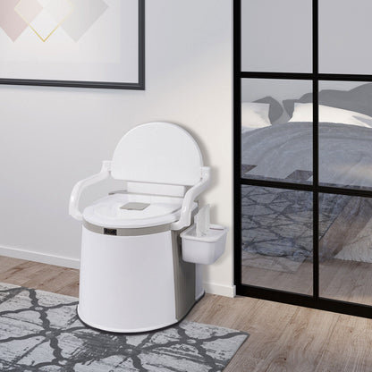 Votanila Portable Camping Toilet for Adults – Freestanding Travel Potty with Handrails