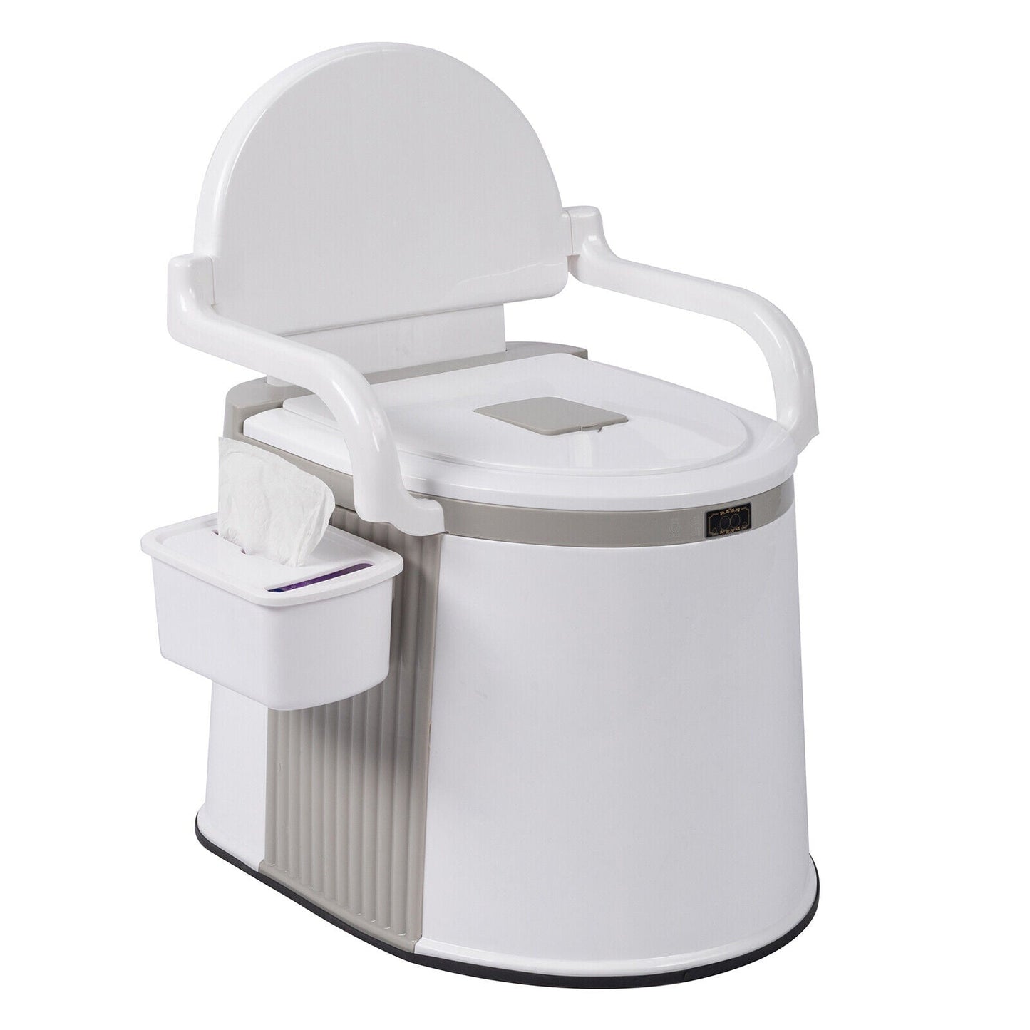 Votanila Portable Camping Toilet for Adults – Freestanding Travel Potty with Handrails