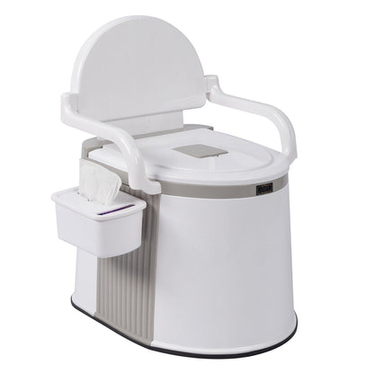 Votanila Portable Camping Toilet for Adults – Freestanding Travel Potty with Handrails