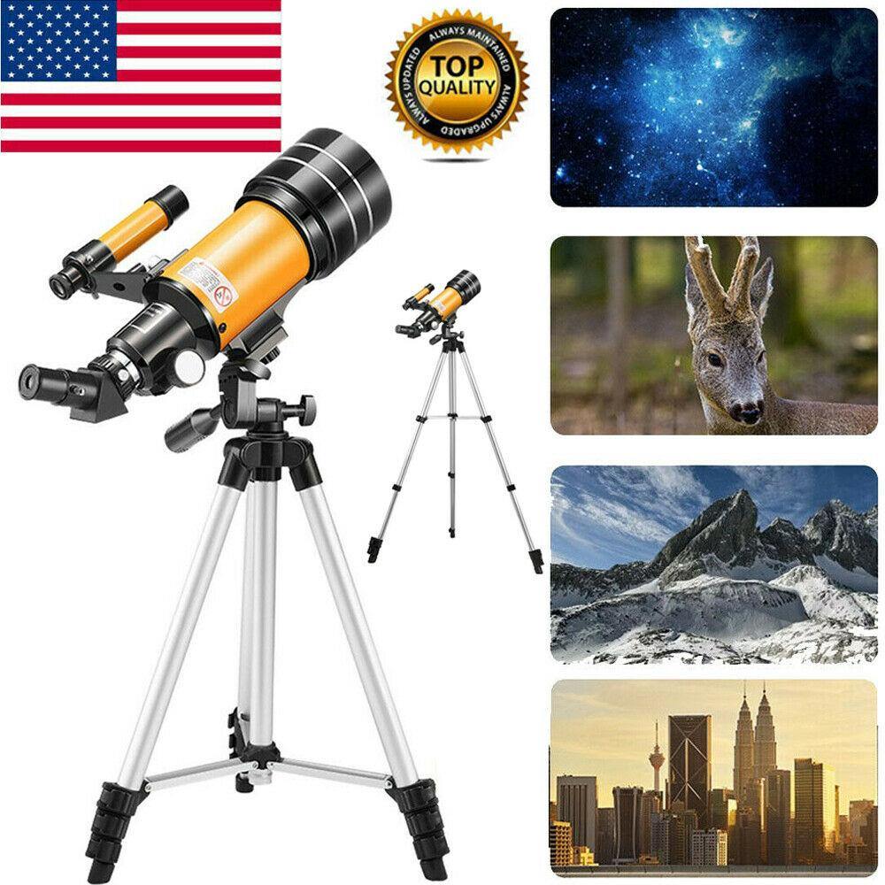 Votanila 70mm Refractor Telescope for Kids – Beginner Star Gazing Telescope with Adjustable Tripod