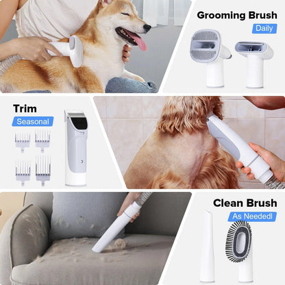 Votanila Dog Grooming Kit With Vacuum