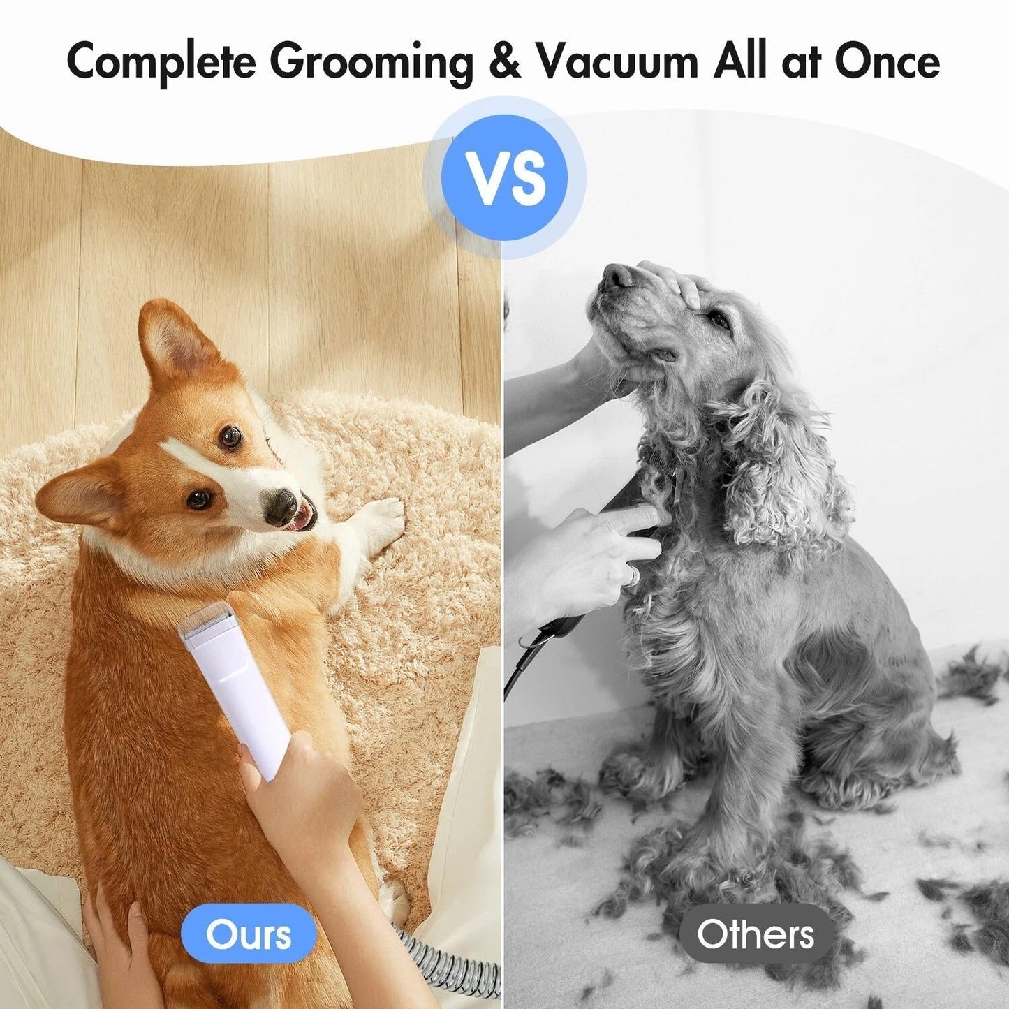 Votanila Dog Grooming Kit With Vacuum